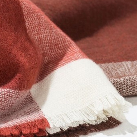 Plaid Blanket Scarf - Picture 2 of 3